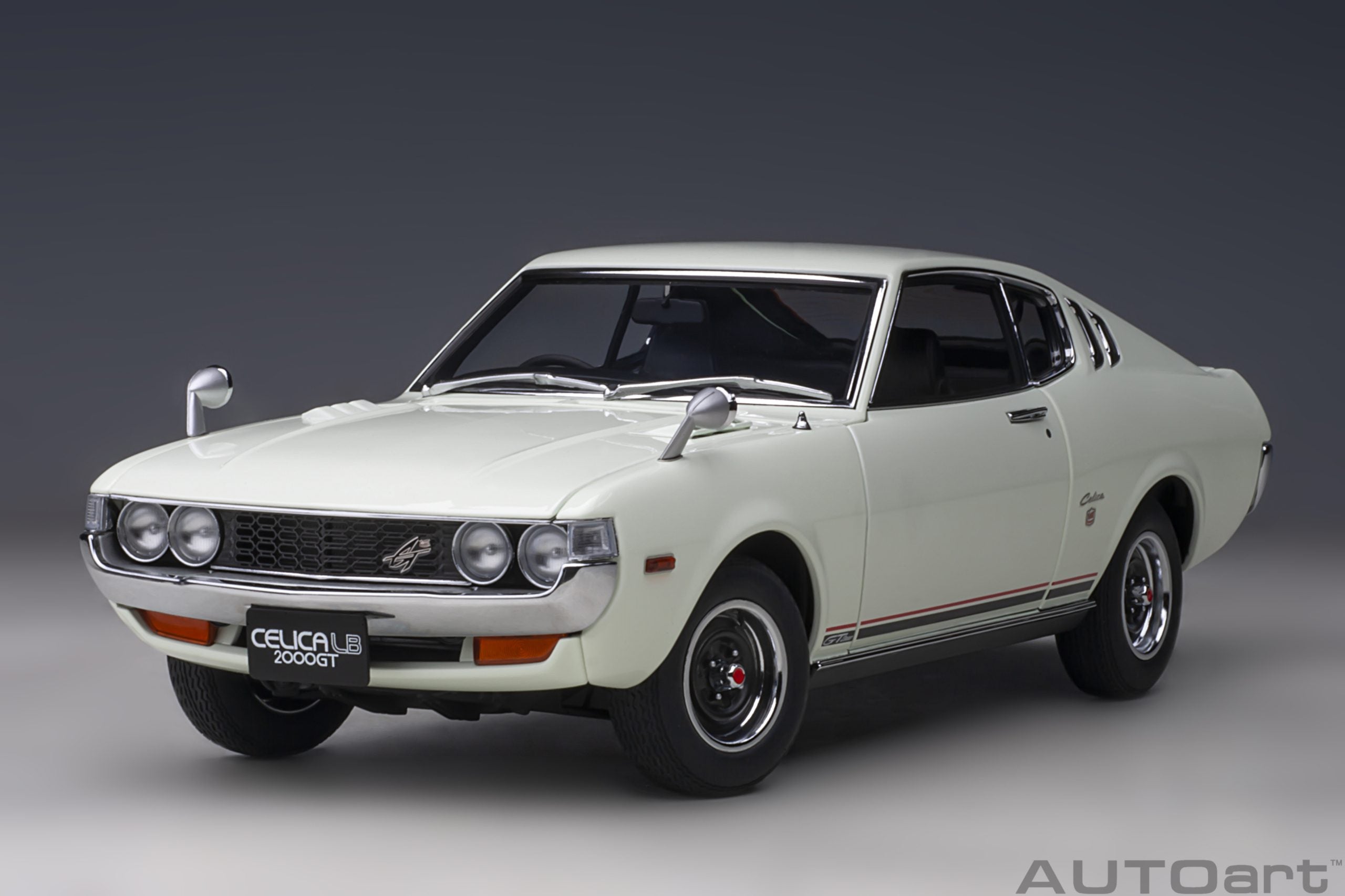 AUTOart 1:18 Toyota Celica Liftback 2000GT (RA25) 1973 (White) 78766 ...