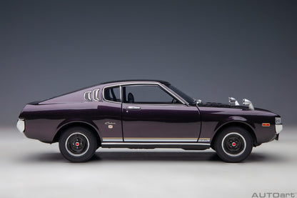 AUTOart 1:18 Toyota Celica Liftback 2000GT (RA25) 1973 (Dark Purple Metallic) 78769