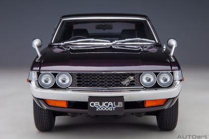 AUTOart 1:18 Toyota Celica Liftback 2000GT (RA25) 1973 (Dark Purple Metallic) 78769