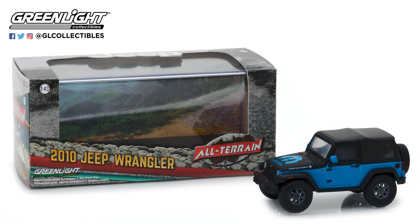 GreenLight 1:43 2010 Jeep Wrangler "The General" Jeep Wrangler Concept 86092