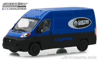 GreenLight 1/43 2018 Dodge Ram ProMaster 2500 Cargo High Roof - MOPAR Custom Shop 86155