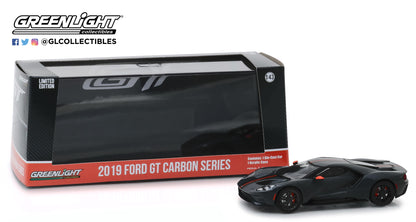 GreenLight 1/43 2019 Ford GT - 2019 GT Carbon Series - Orange Accent Color Package 86160