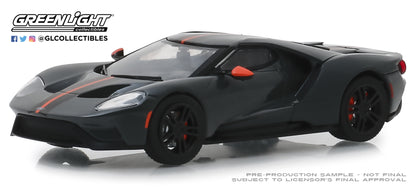 GreenLight 1/43 2019 Ford GT - 2019 GT Carbon Series - Orange Accent Color Package 86160