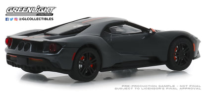 GreenLight 1/43 2019 Ford GT - 2019 GT Carbon Series - Orange Accent Color Package 86160