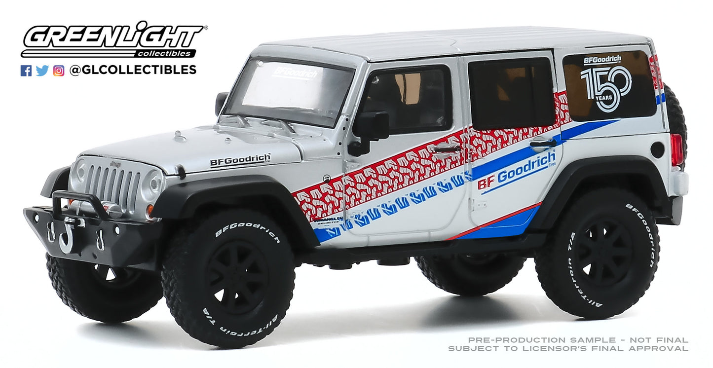 GreenLight 1:43 2017 Jeep Wrangler Unlimited - BFGoodrich 150th Anniversary 86186