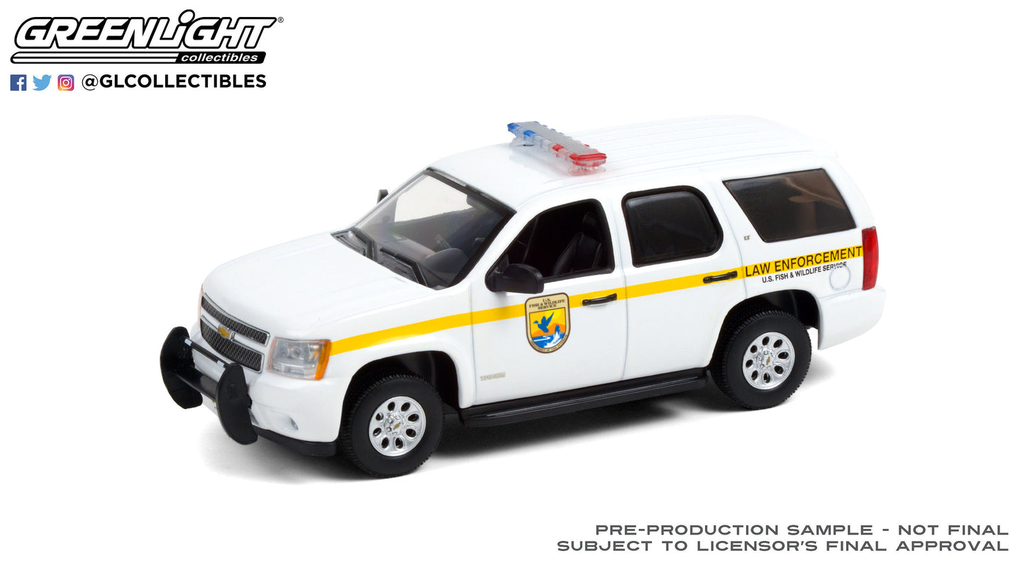 GreenLight 1:43 2012 Chevrolet Tahoe - U.S. Fish & Wildlife Service Law Enforcement 86190