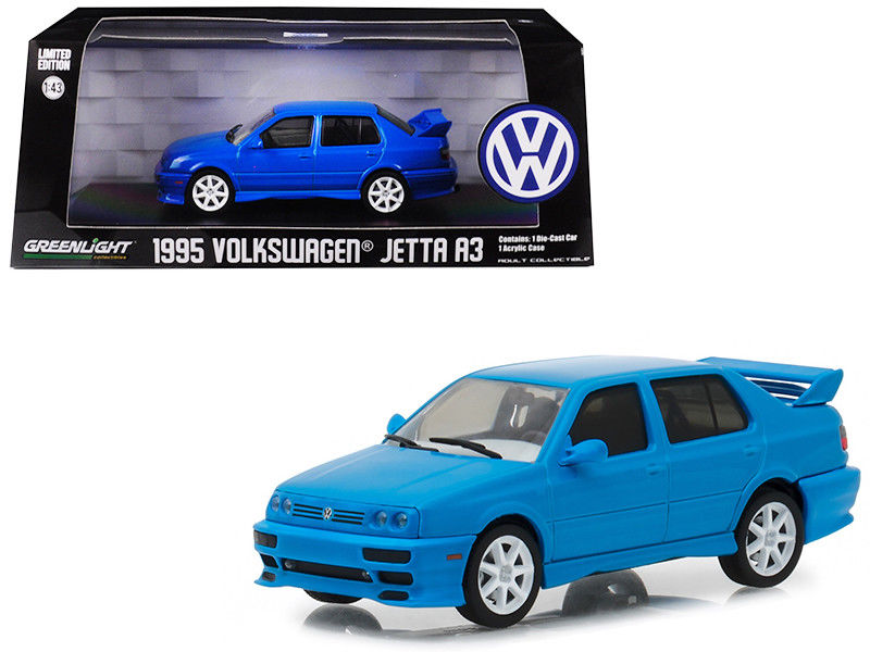 GreenLight 1/43 1995 Volkswagen Jetta A3 - Blue 86323