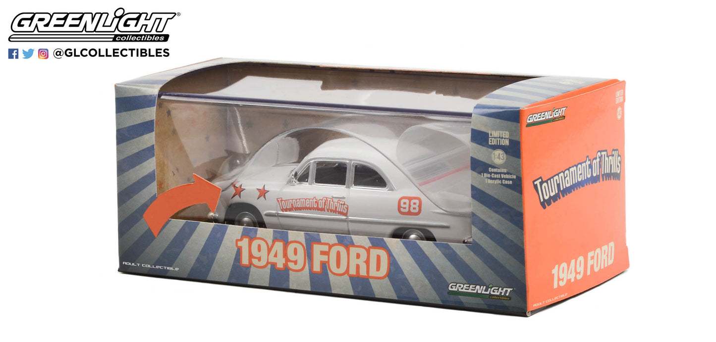 GreenLight 1:43 1949 Ford - Tournament of Thrills Thrill Show Car 86352