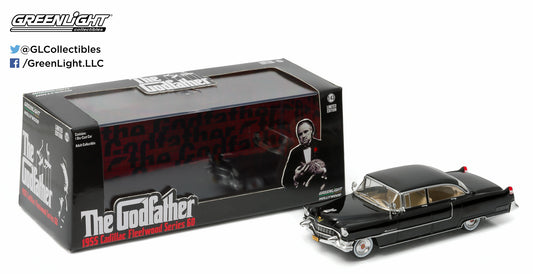 GreenLight 1:43 Hollywood - The Godfather (1972) - 1955 Cadillac Fleetwood Series 60 Special 86492