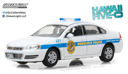 GreenLight 1:43 Hawaii Five-0 (2010-Current TV Series) - 2010 Chevrolet Impala - Honolulu Police 86518