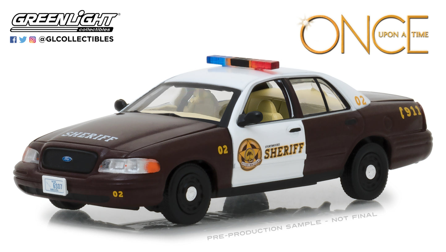 GreenLight 1/43 Once Upon A Time (2011-Current TV Series) - Sheriff Graham s 2005 Ford Crown Victoria Police Interceptor Storybrooke 86525