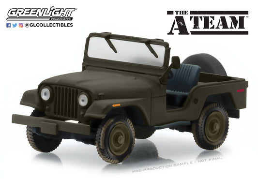 GreenLight 1/43 The A-Team (1983-87 TV Series) - Jeep CJ-5 86526
