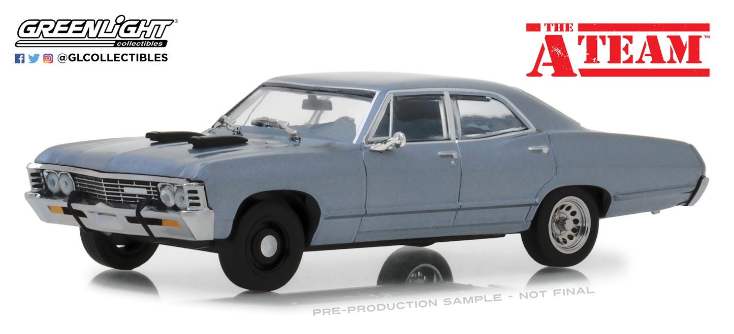 GreenLight 1/43 The A-Team (1983-87 TV Series) - 1967 Chevrolet Impala Sedan 86527