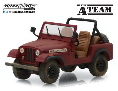 GreenLight 1/43 The A-Team (1983-87 TV Series) - Jeep CJ-7 86528
