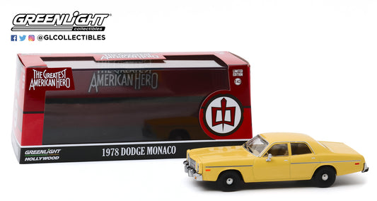 GreenLight 1:43 The Greatest American Hero (1981-83 TV Series) - 1978 Dodge Monaco 86555