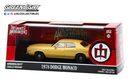GreenLight 1:43 The Greatest American Hero (1981-83 TV Series) - 1978 Dodge Monaco 86555