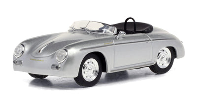 GreenLight 1:43 1958 Porsche 356 Speedster Super - Silver Metallic 86597