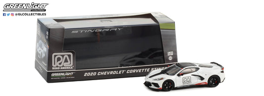 GreenLight 1:43 2020 Chevrolet Corvette C8 Stingray Coupe - Road America Official Pace Car 86623
