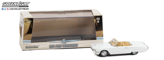 GreenLight 1:43 1964 Ford Thunderbird Convertible - Wimbledon White 86625