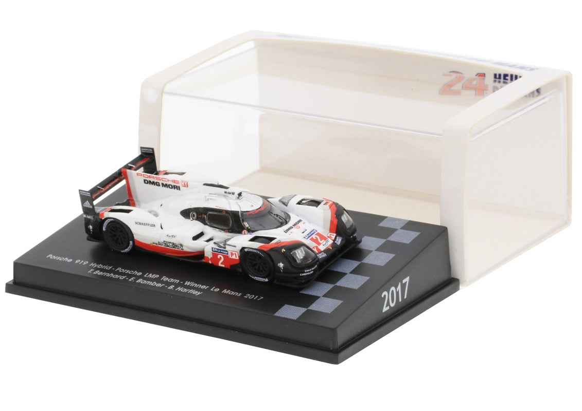 Spark 1:87 Porsche 919 Hybrid #2 T.Bernhard/E.Bamber/B.Hartley Porsche LMP Team Winner Le Mans 2017 87LM17