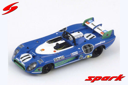 Spark 1:87 Matra Simca MS 670 B #11 H.Pescarolo/G.Larrousse Winner Le Mans 1973 87LM73
