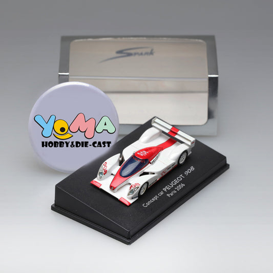 Spark 1:87 Peugeot 908 HDI V12 Paris 2006 87S006