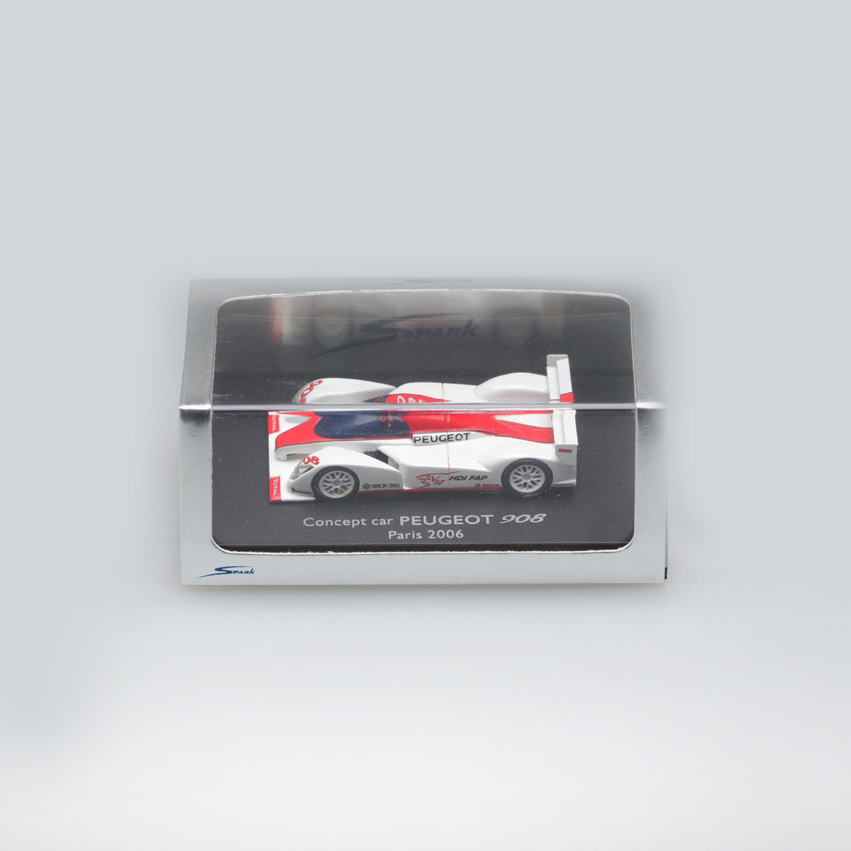 Spark 1:87 Peugeot 908 HDI V12 Paris 2006 87S006