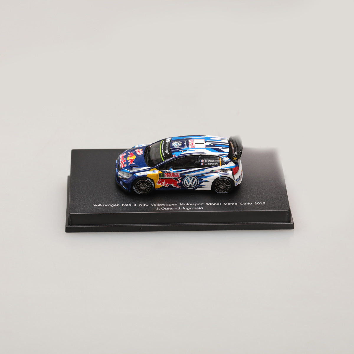 Spark 1:87 Volkswagen Polo R WRC #1 S.Ogier/J.Ingrassia Winner Monte Carlo 2015 87S136