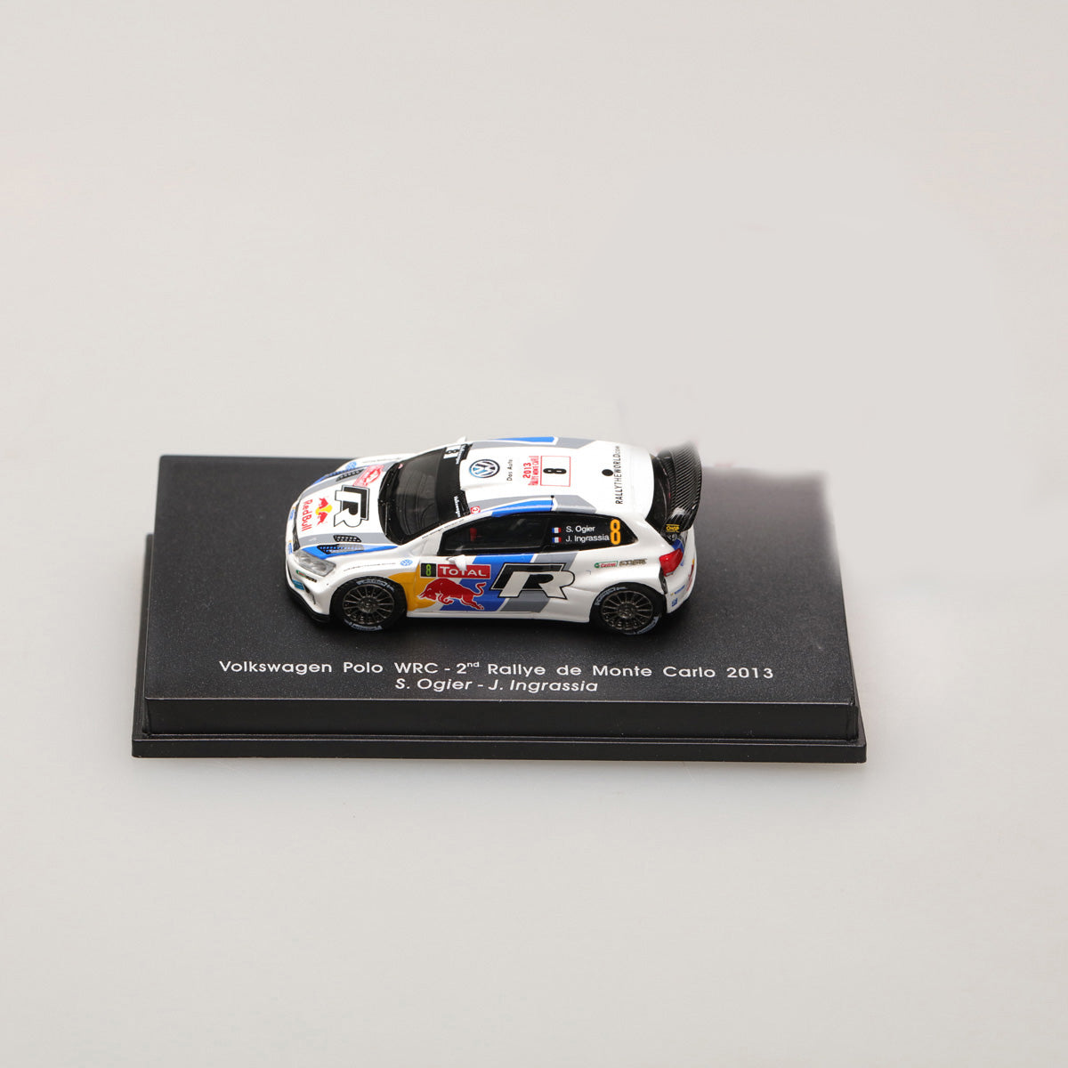 Spark 1:87 Volkswagen Polo R WRC #8 S.Ogier/J.Ingrassia 2nd Monte Carlo 2013 87S137