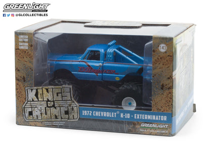 GreenLight 1:43 Kings of Crunch - ExTerminator - 1972 Chevrolet K-10 Monster (with 66-Inch Tires) 88033