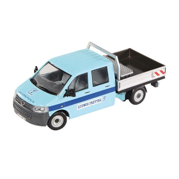 NZG 1:50 Volkswagen T5 Crew Cab Pickup Truck Ludwig Freytag NZG888/04