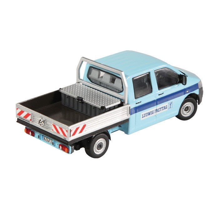 NZG 1:50 Volkswagen T5 Crew Cab Pickup Truck Ludwig Freytag NZG888/04