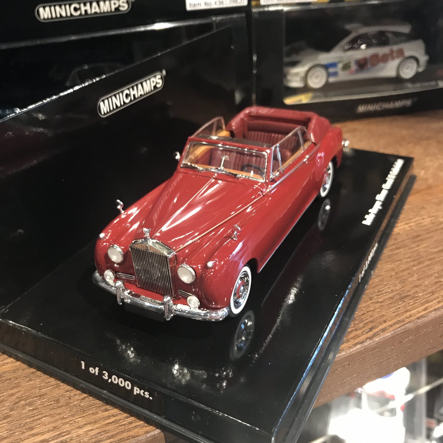 Minichamps 1:43 Rolls-Royce Silver Cloud II Cabriolet 1960 Red 436134930