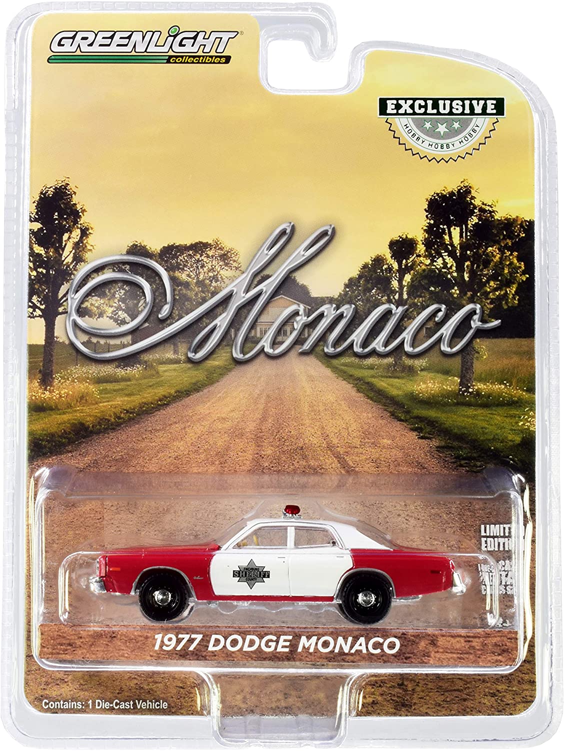 GreenLight 1:64 1977 Dodge Monaco - Finchburg County Sheriff 30203