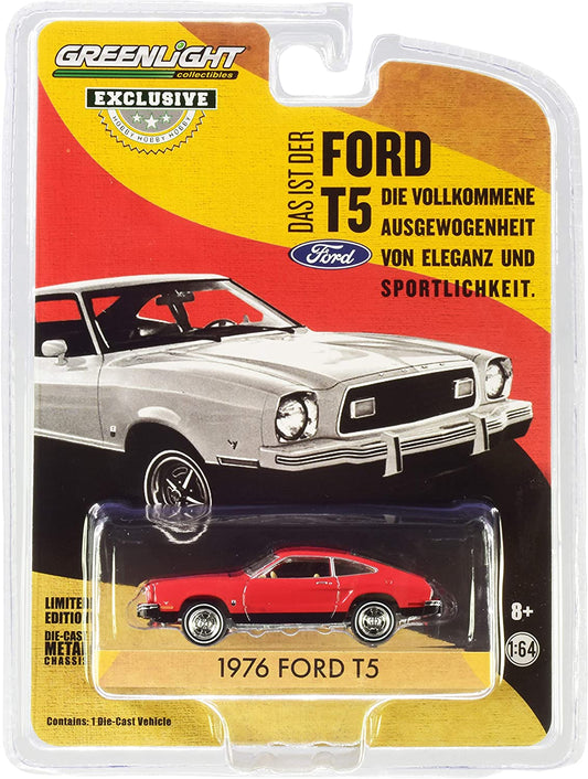 GreenLight 1:64 1976 Ford T5 - Bright Red (Vermilion) 30204