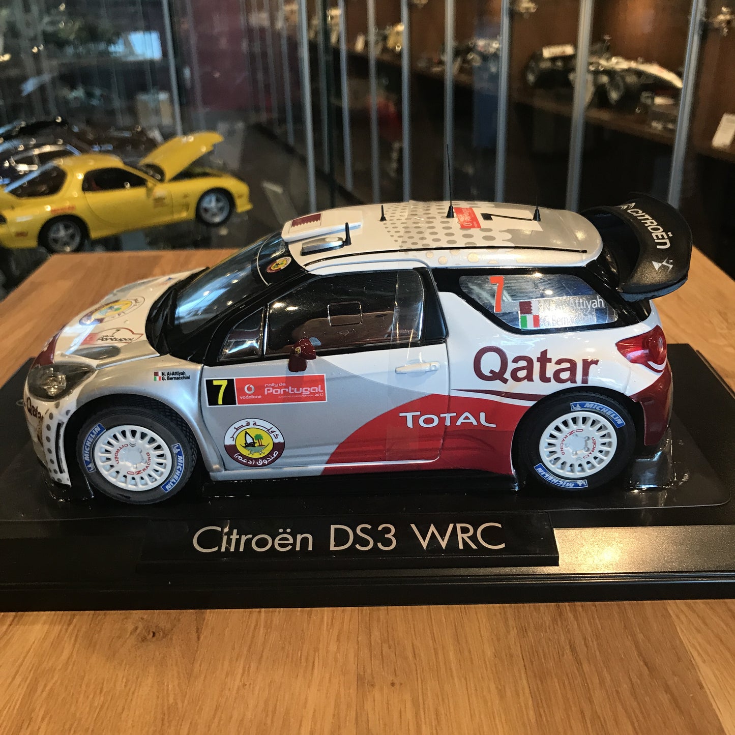 Norev 1:18 Citroen DS3 #7 WRC Rally Portugal 2012 Al-Attiyah 181558