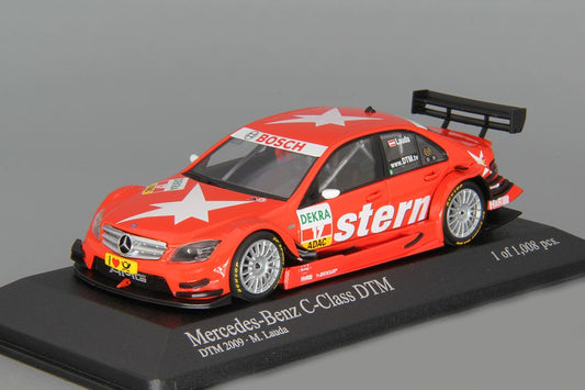 Minichamps 1:43 Mercedes-Benz C-CLASS (2008) Team Stern AMG-Mercedes – Mathias Lauda #17 DTM 2009 400093817