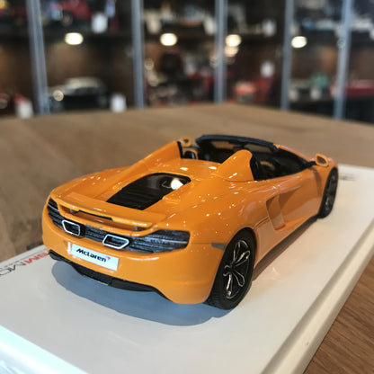 TSM 1:43 2013 McLaren MP4-12C Spider RHD Orange TSM134337