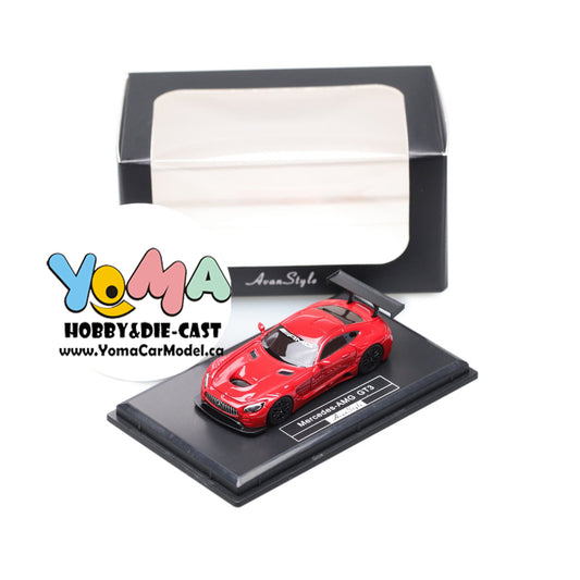 Frontiart AvanStyle 1:87 Mercedes Benz AMG GT3 Red AS017-06