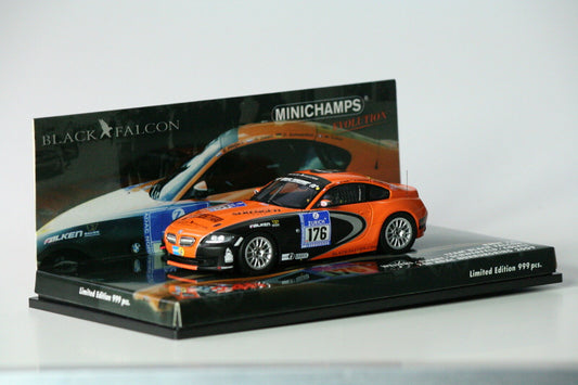 Minichamps 1:43 BMW Z4 Team Satorius Black Falcon – Weijers/Swart/Schwerfeld/Colell #176 24H Nurburgring 2009 437092776