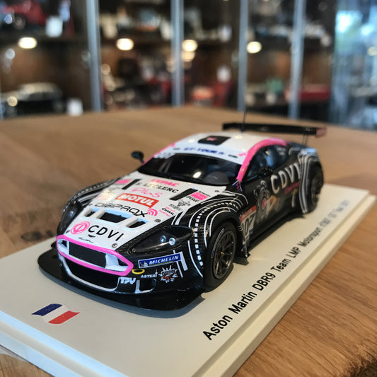 Spark 1:43 Aston Martin DBR9 Team LMP Motorsport #007 P.Lamic/F.Gabillon - GT Tour 2011 SF026