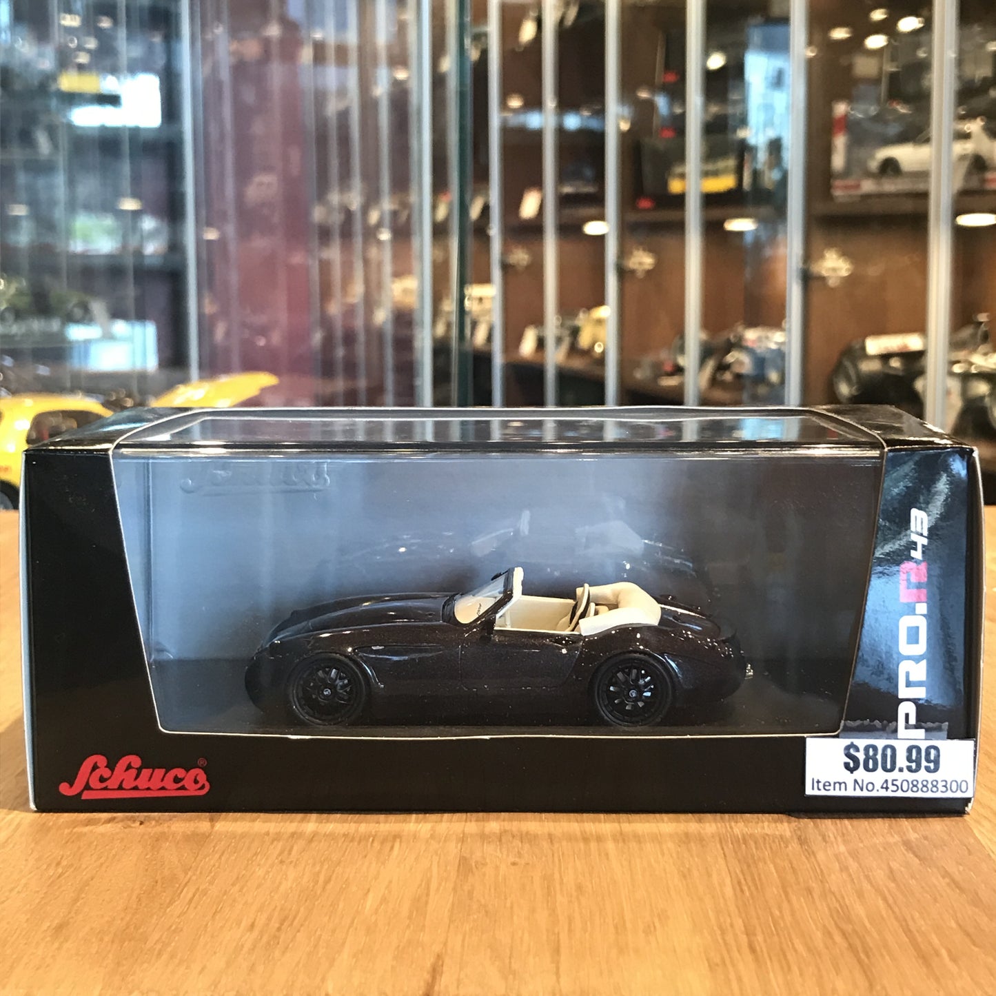 Schuco 1:43 Wiesmann Roadster MF5 Brown 450888300