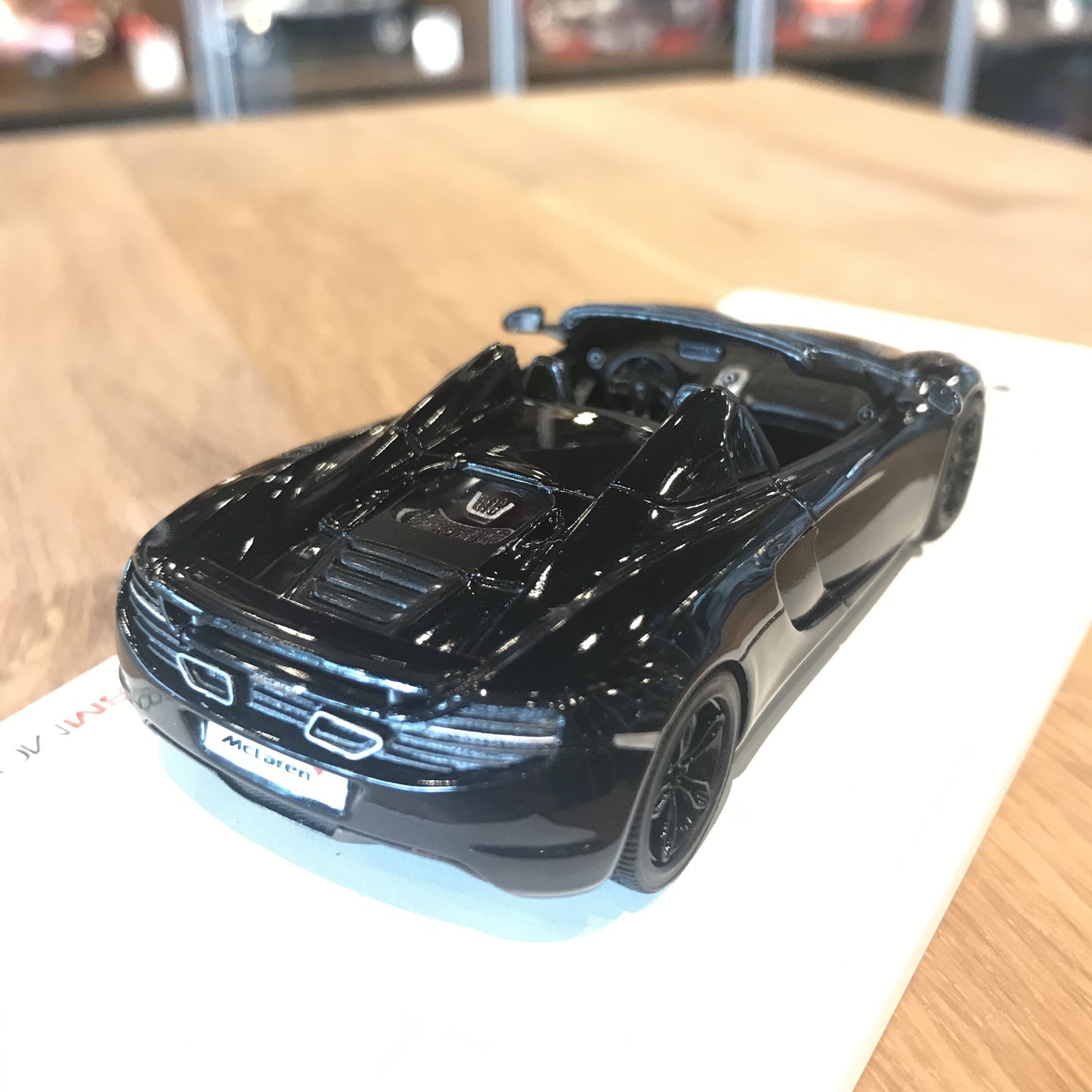 TSM 1:43 2013 McLaren MP4-12C Spider LHD Carbon Black TSM134336