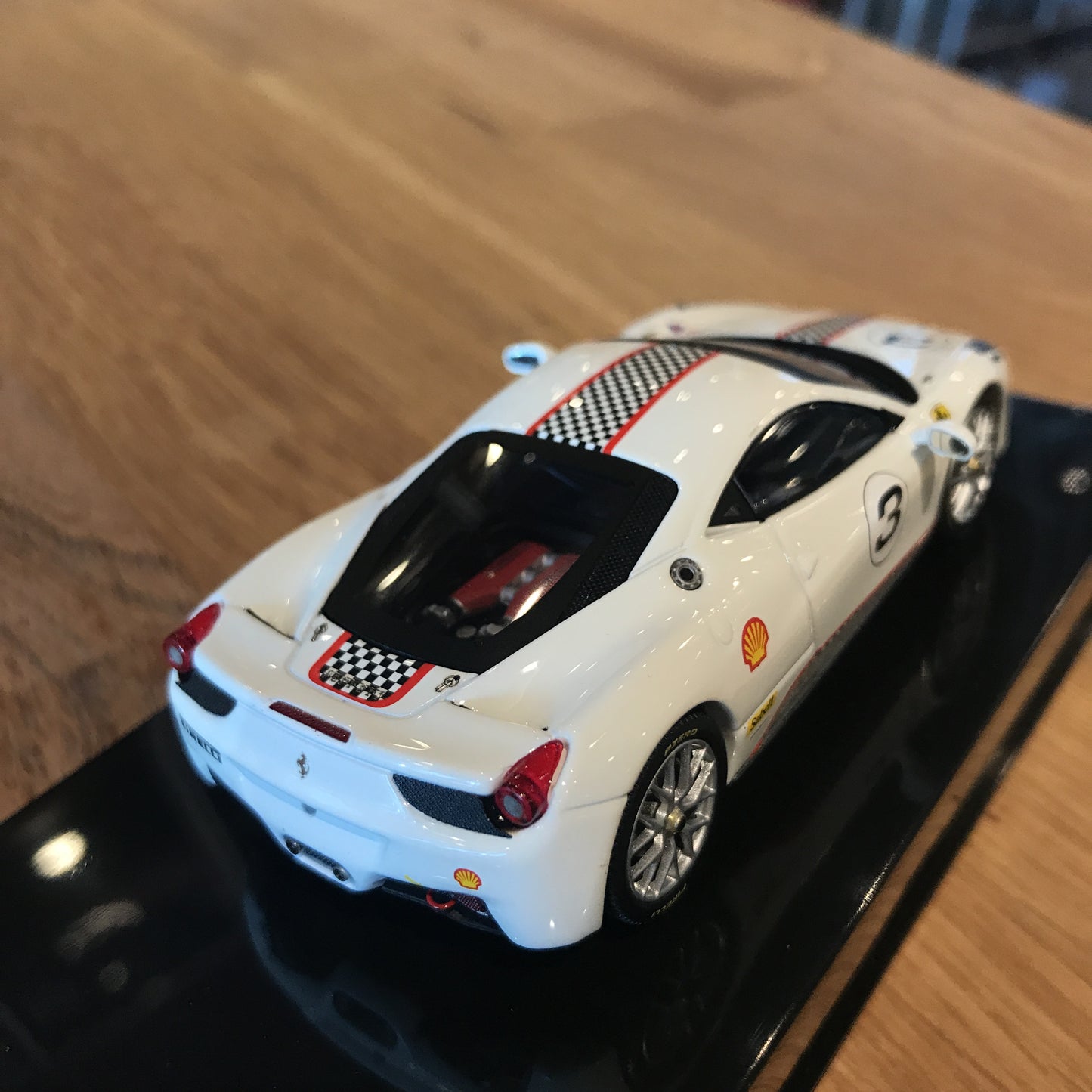 HotWheels Elite 1:43 Ferrari 458 Italia Challenge #3 X5505