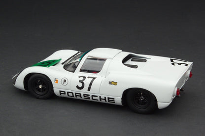 EXOTO 1:18 1967 Porsche 910 #37 Sebring 2nd in class 4th overall MTB00062