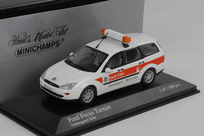 Minichamps 1:43 Ford Focus Turnier 1997 Ordnungsamt Köln 430087091