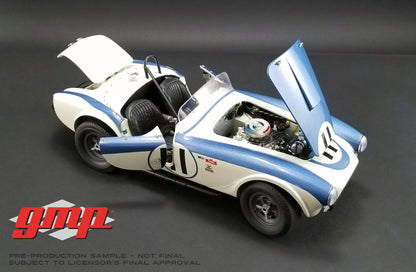 GMP 1:12 1963 Shelby 289 Competition Cobra CSX2011 - #11 John Everly / 1963 Nassau, Bahamas Speed Week GMP-12803