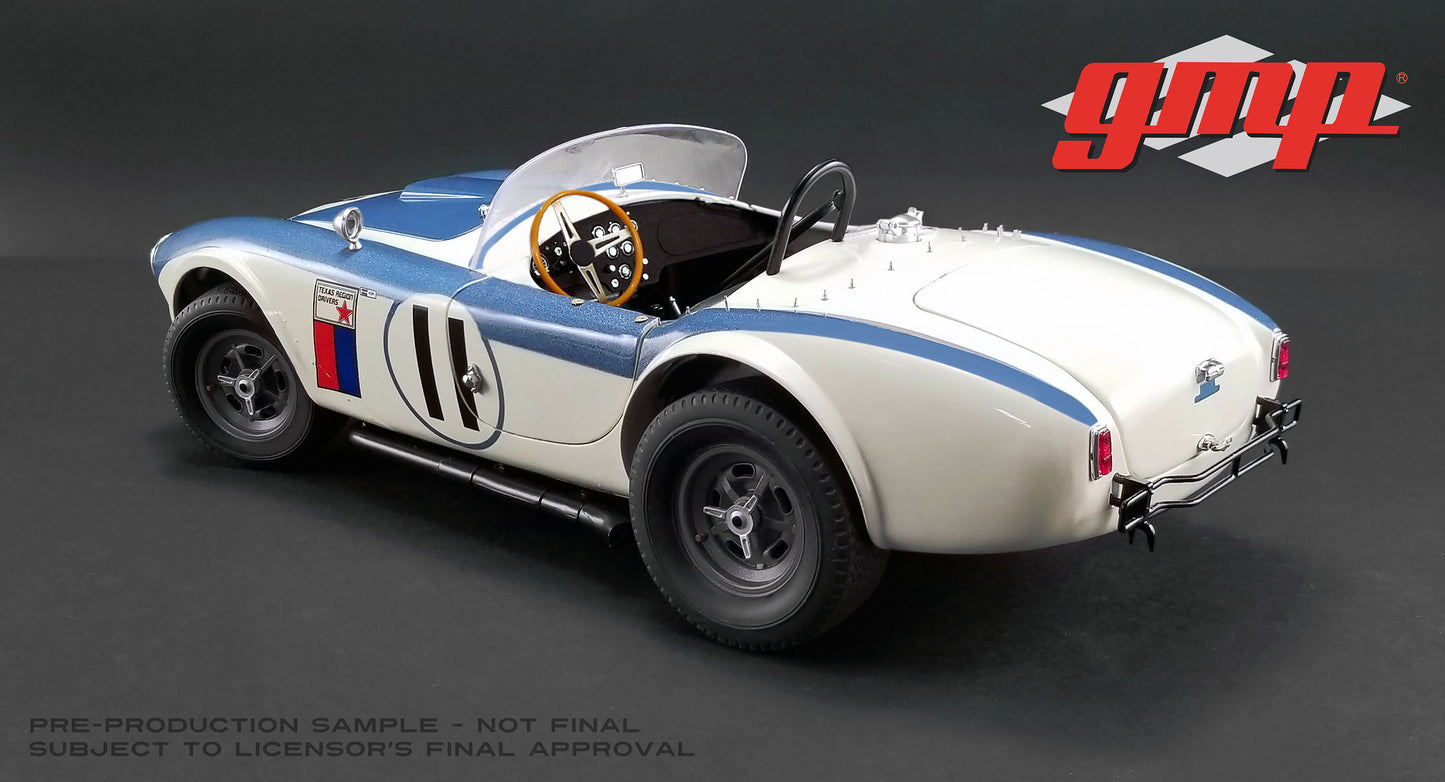 GMP 1:12 1963 Shelby 289 Competition Cobra CSX2011 - #11 John Everly / 1963 Nassau, Bahamas Speed Week GMP-12803