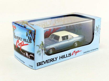 GMP 1:43 GMP Beverly Hills Cop (1984) - 1970 Chevrolet Nova - Blue with White Roof GMP-14308