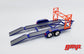 GMP 1:43 GMP Tandem Car Trailer with Tire Rack - Union 76 GMP-14316